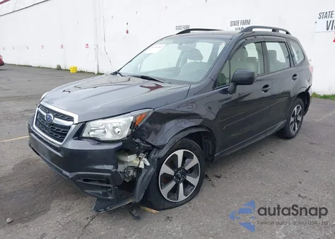2017 Subaru Forester 2.5I z USA, uszkodzony, nr VIN JF2SJABC5HH491943